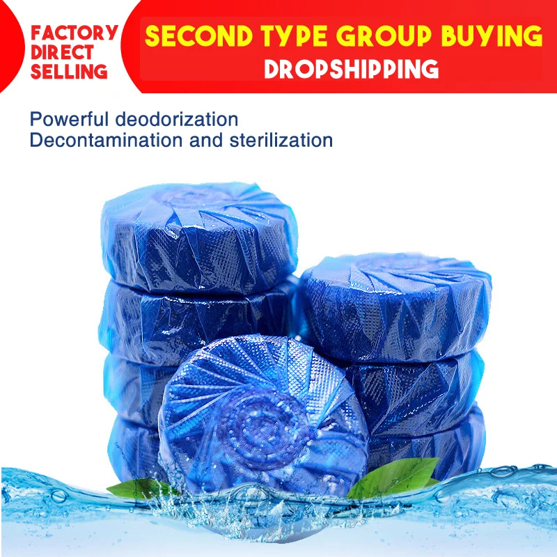 Toilet Sparkle 10-Pack: Unleash the Ultimate Cleaning Power for a Spotless, Germ-Free Bathroom Experience-KD104